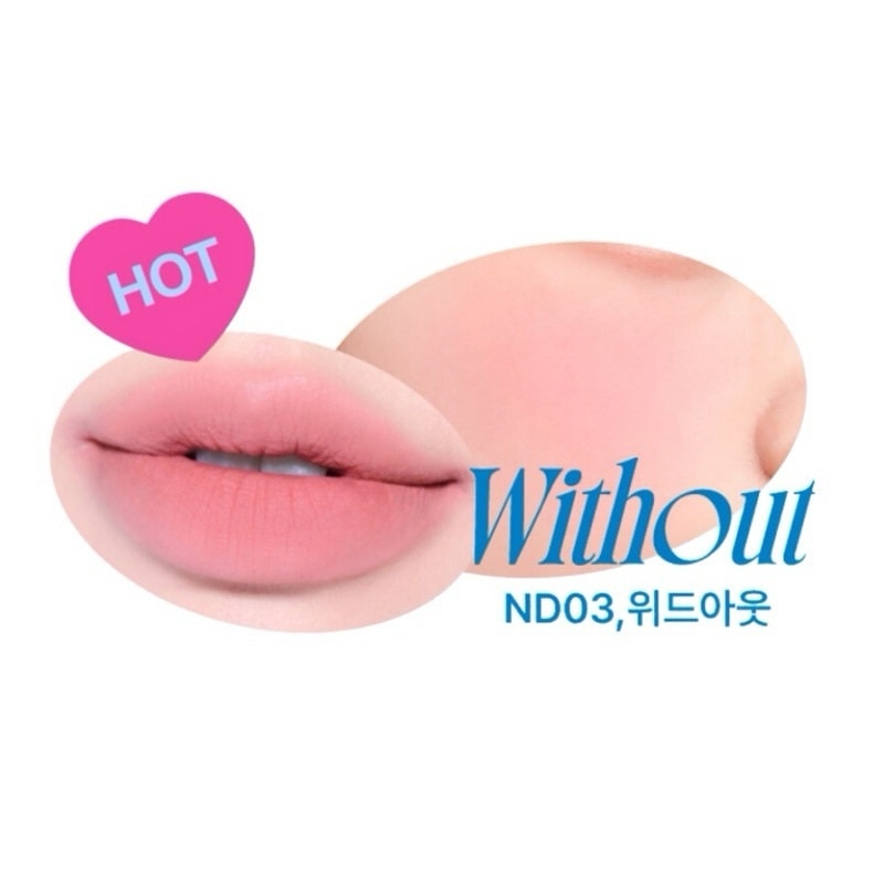 Son & Má Hồng Fwee Lip&Cheek Blurry Pudding Pot 5g .#Without image