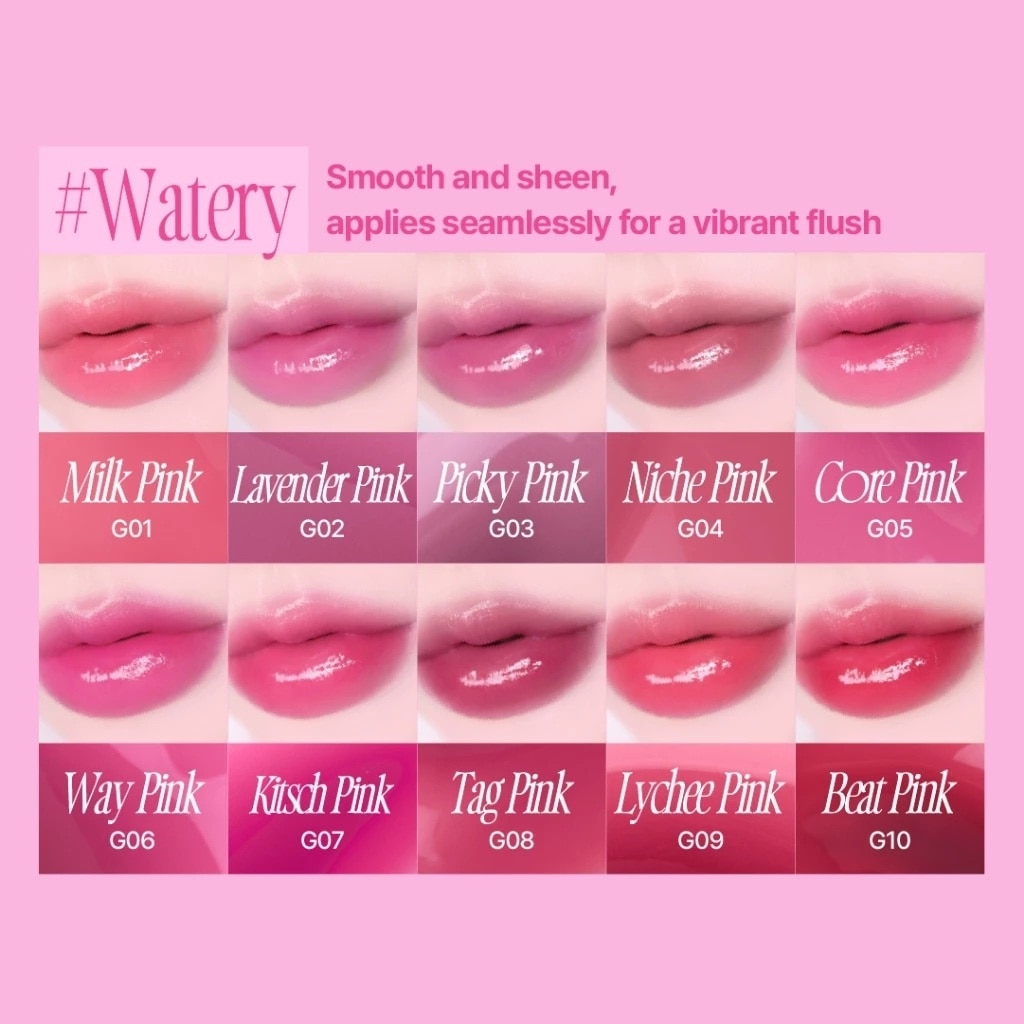 Son Kem Fwee Pink Obsession Stay-Fit Lip Tint 3.8g .#G08 Tag Pink image