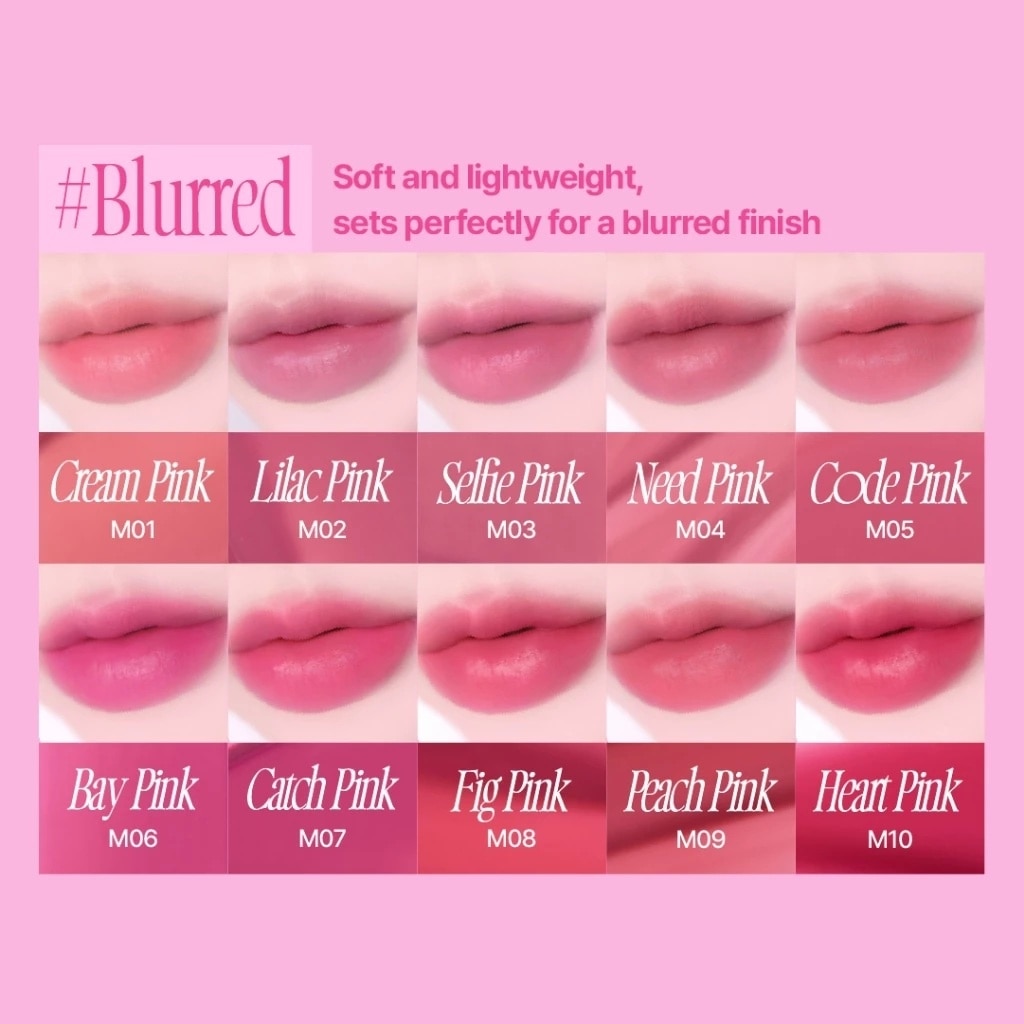 Son Kem Fwee Pink Obsession Stay-Fit Lip Tint 3.8g .#M09 Peach Pink image