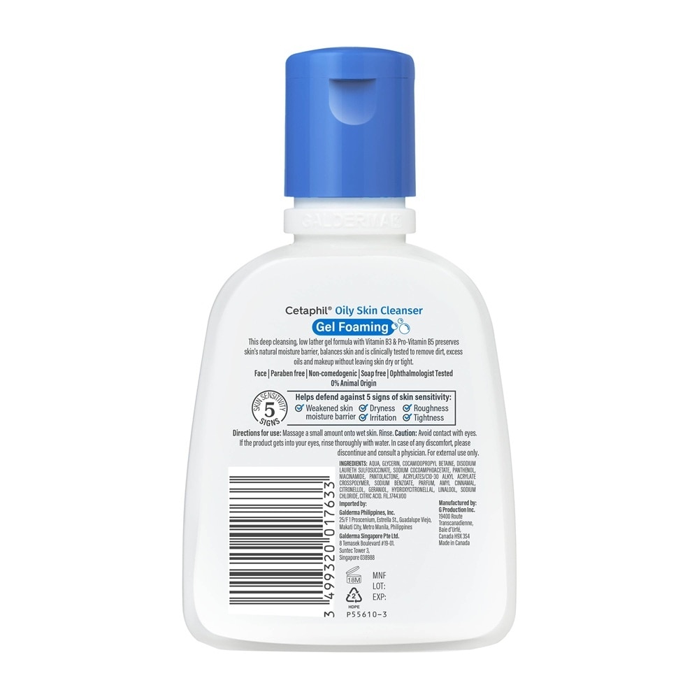 Cetaphil Oily Skin Cleanser 118ml image