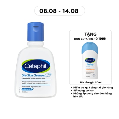 CETAPHIL - Cetaphil Oily Skin Cleanser 118ml image