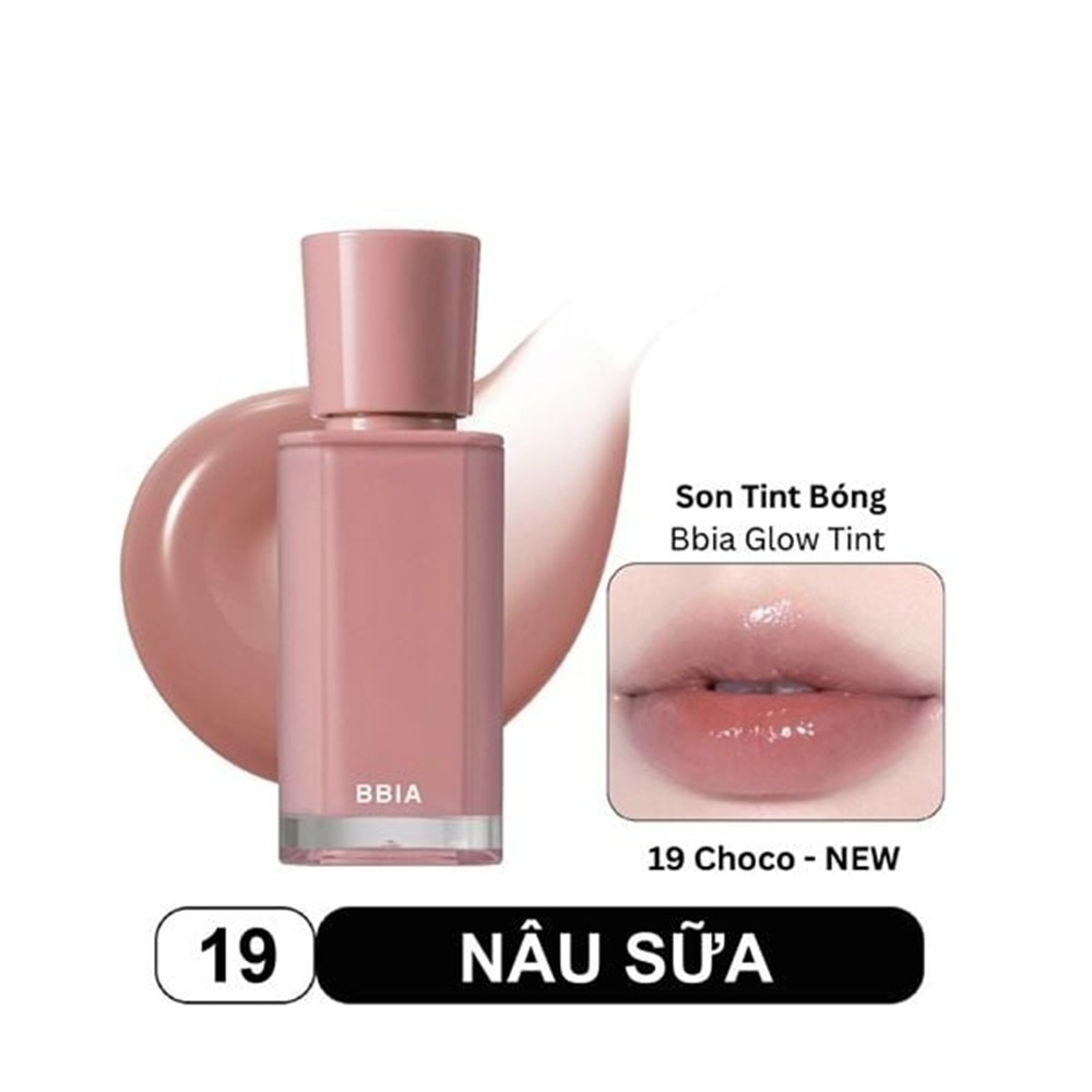 Son Kem Bóng Bbia Glow Tint 3.2g .#19 Choco