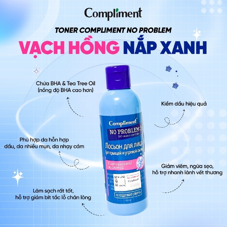 Compliment No Problem Salicylic Acid Toner 200ml