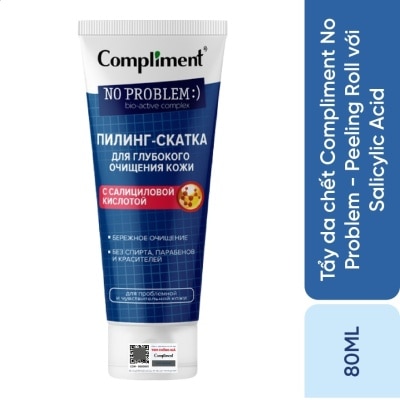 COMPLIMENT - Tẩy Da Chết Compliment No Problem Peeling-Roll for Deep Skin Cleansing with Salicylic Acid 80ml