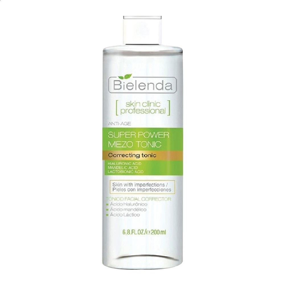 Bielenda Skin Clinic Professional Face Tonic With Mandelic Acid + Lactobionic Acid 200ml
