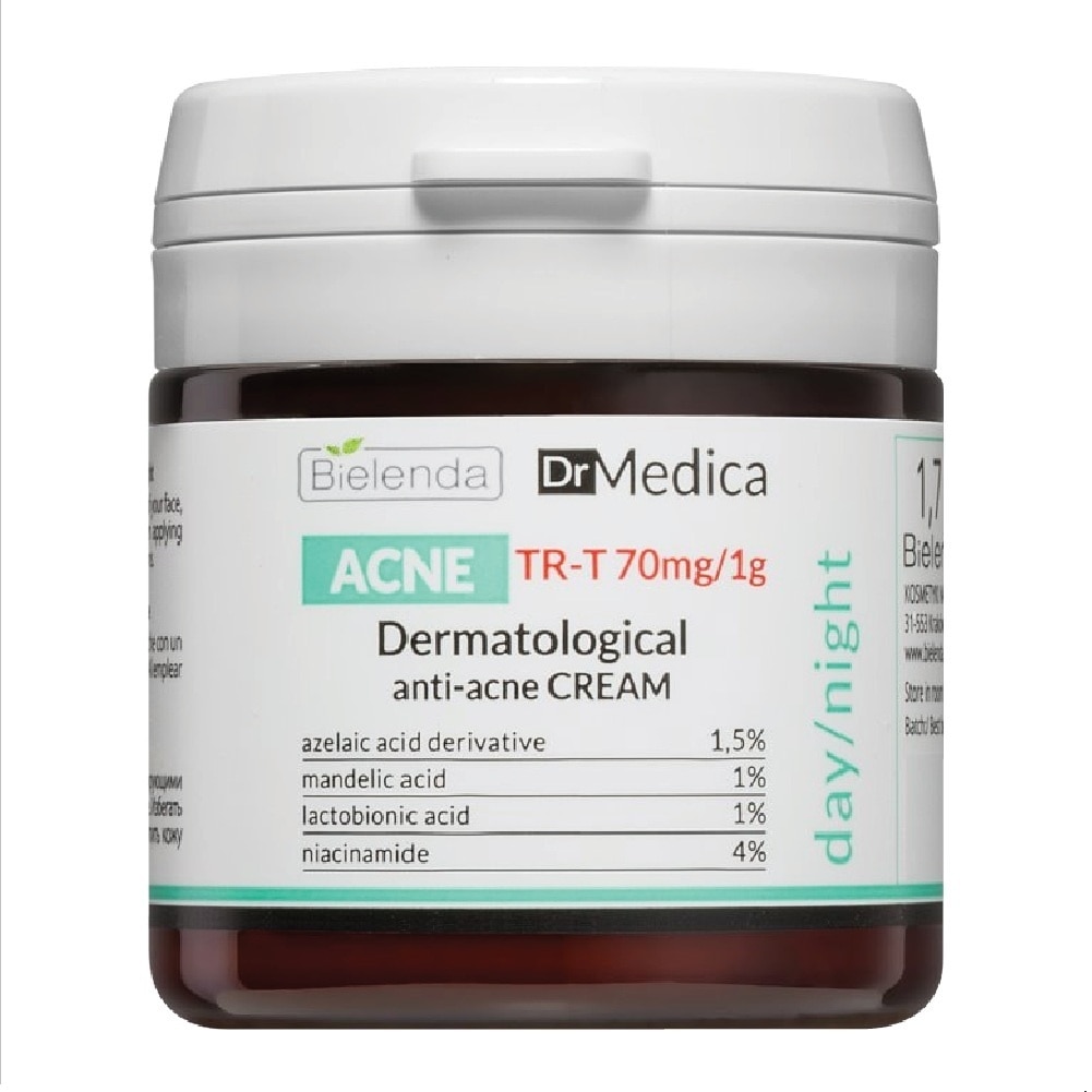 Kem Dưỡng Giảm Mụn, Mờ Thâm Bielenda Dr Medica Dermatological Anti-Acne Cream 50ml image