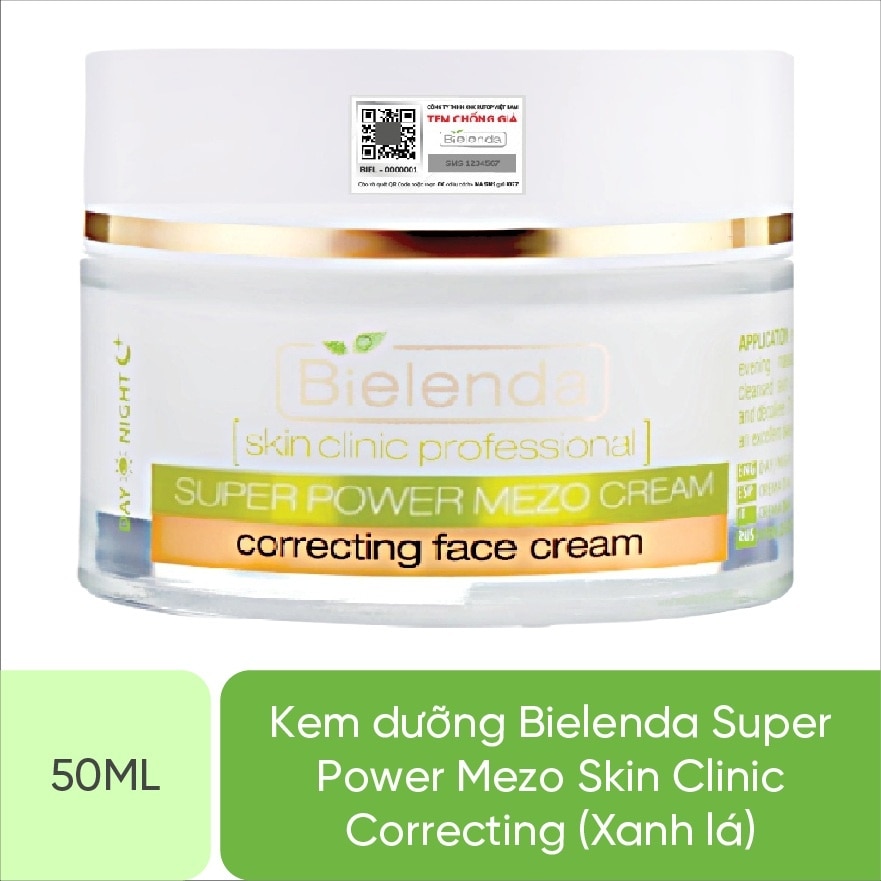 Bielenda Skin Clinic Professional Day/Night Face Cream With Mandelic Acid + Lactobionic Acid 50ml