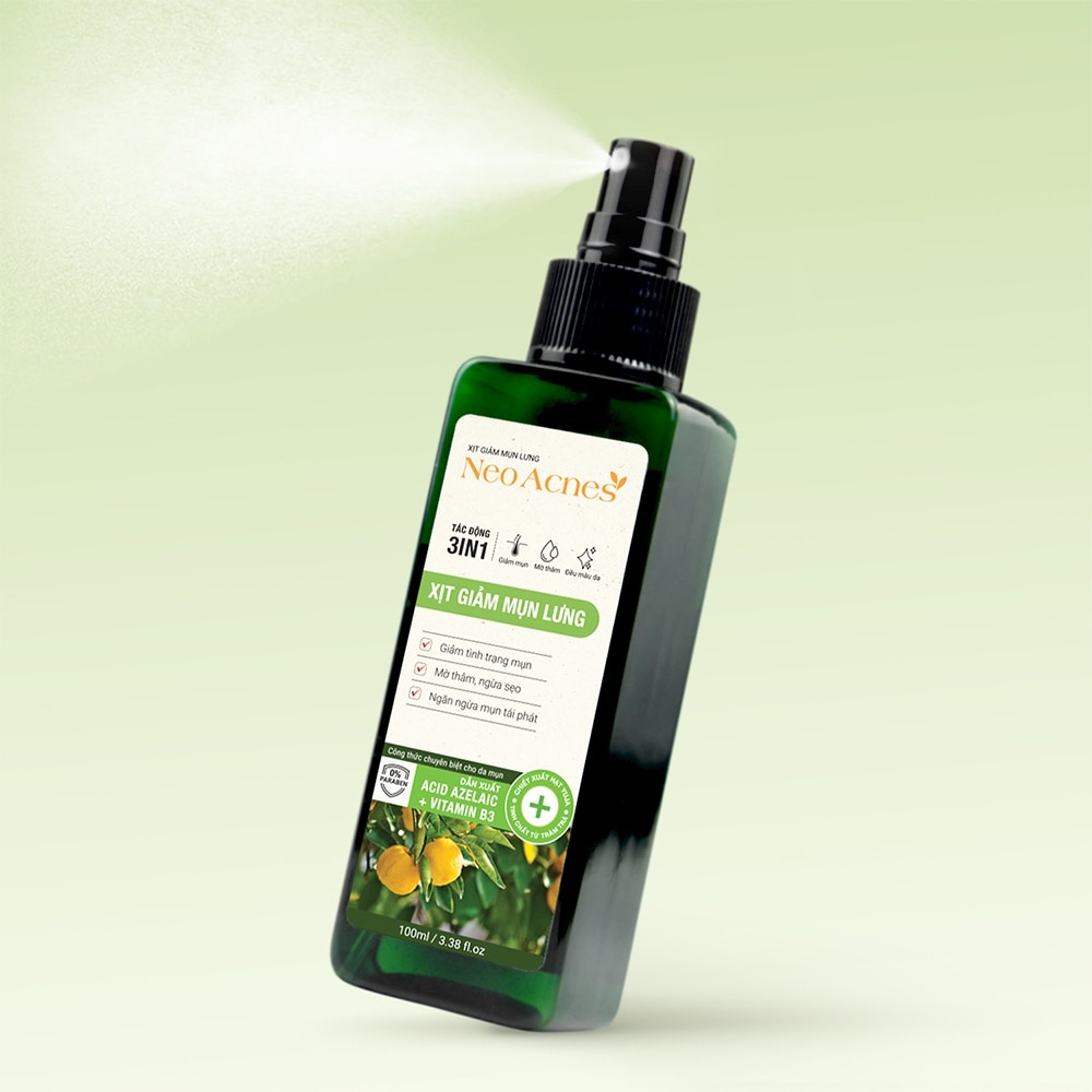 Xịt Giảm Mụn Lưng Neoskin Neo Acnes 100ml image