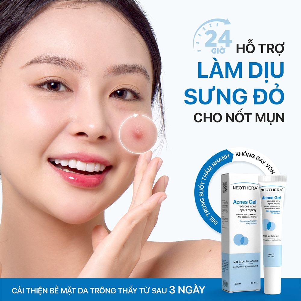 Gel Giảm Mụn Neothera Acnes Gel 15ml