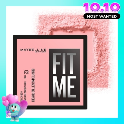MAYBELLINE NEW YORK Phấn Phủ Dạng Bột Maybelline Fit Me Mattifying Setting Powder 10g . image