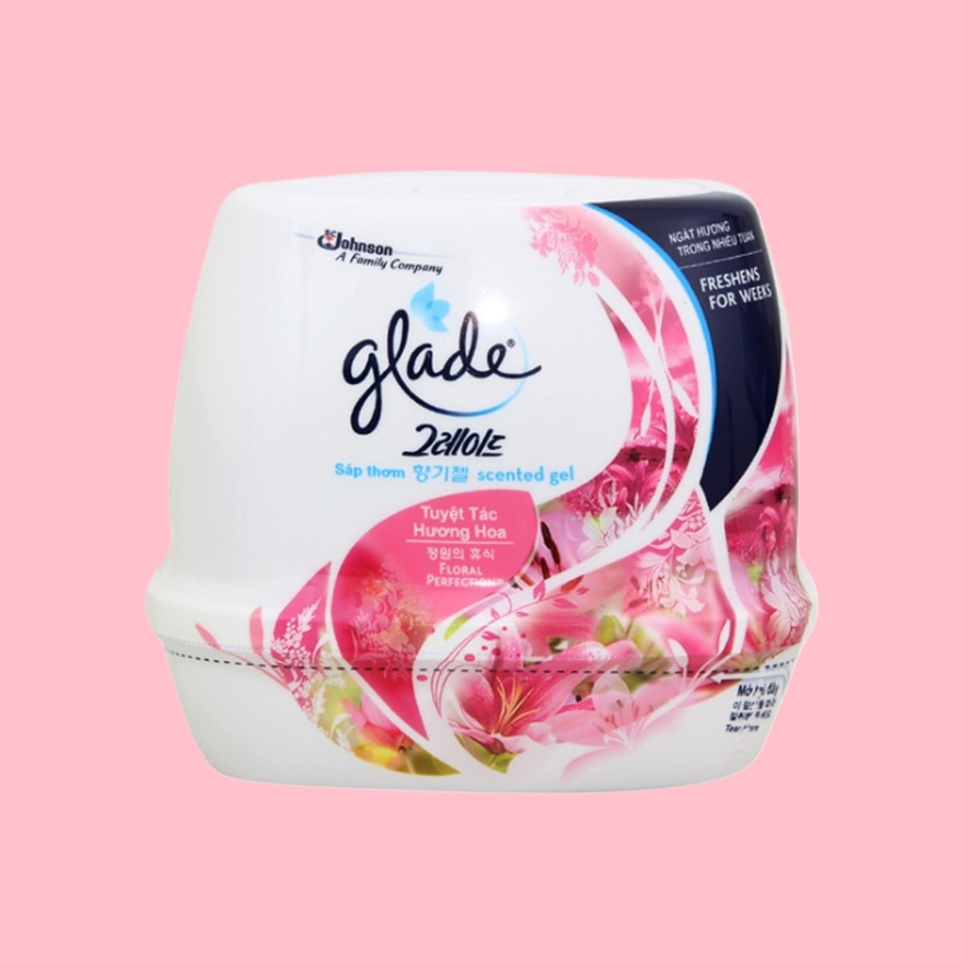 Sáp Thơm Glade Tuyệt Tác Hương Hoa 180g