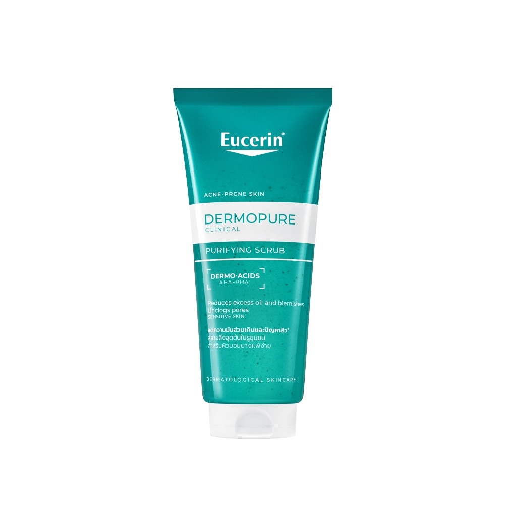 Tẩy Tế Bào Chết Eucerin Cho Da Mụn DermoPure Clinical Purifying Scrub 100ml