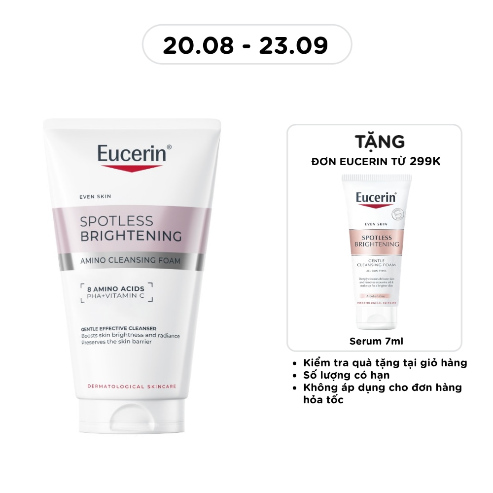 Eucerin Spotless Brightening Amino Cleansing Foam 150ml image