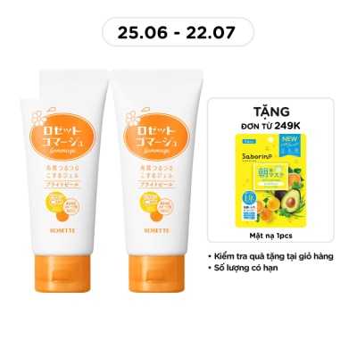 ROSETTE - Combo 2 Rosette Gommage Bright Peel 180g