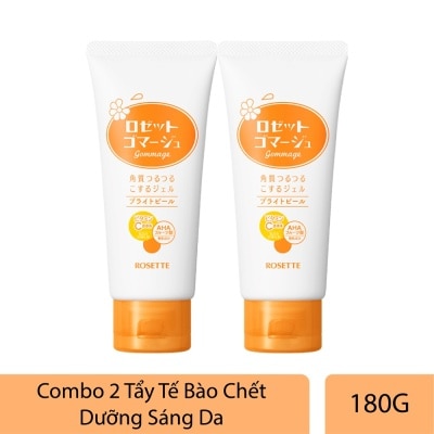 ROSETTE - Combo 2 Rosette Gommage Bright Peel 180g
