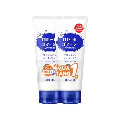 ROSETTE - Combo 2 Tẩy Tế Bào Chết Rosette Gommage Clear Peel Thu Nhỏ Lỗ Chân Lông 180g image