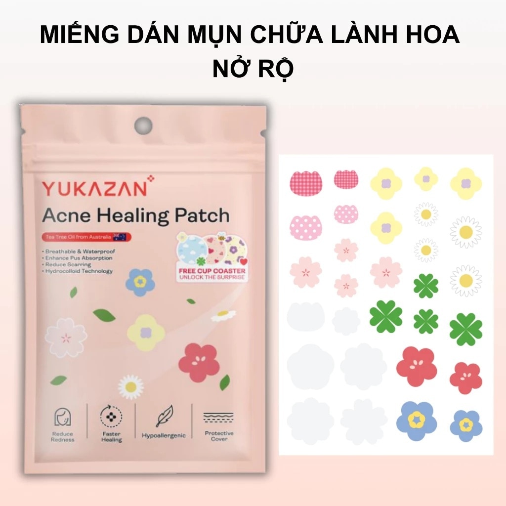 Yukazan Acne Healing Patch (Bloom) 30pcs