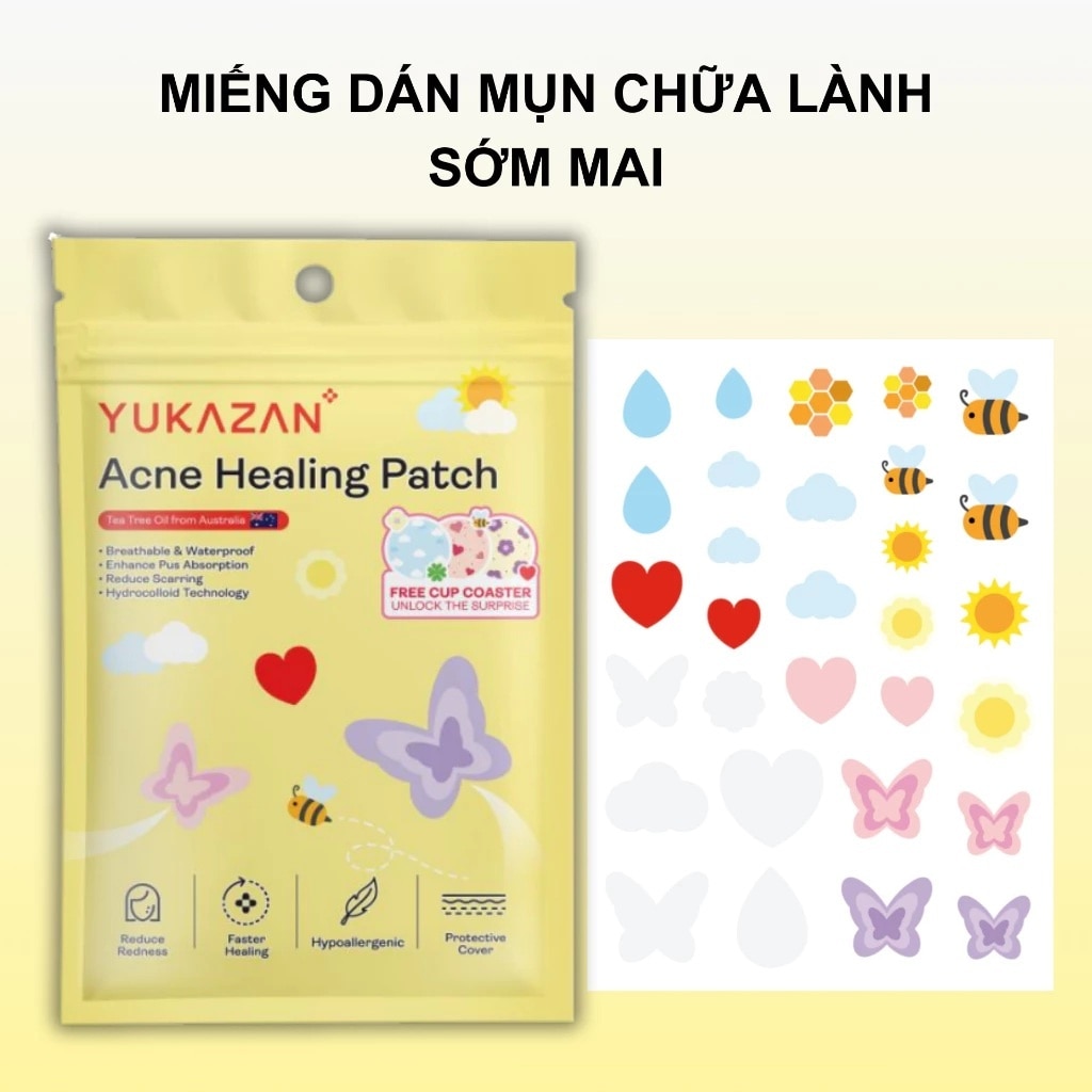 Yukazan Acne Healing Patch (Day) 30pcs