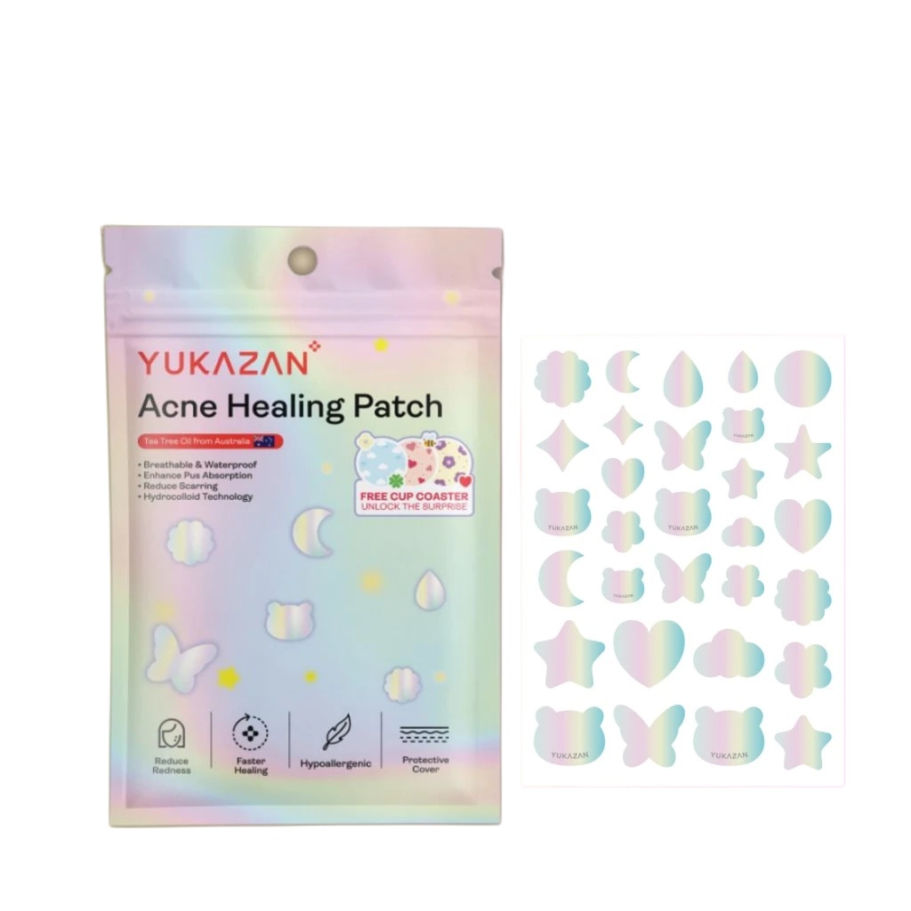 Yukazan Acne Healing Patch (Hologram) 30pcs