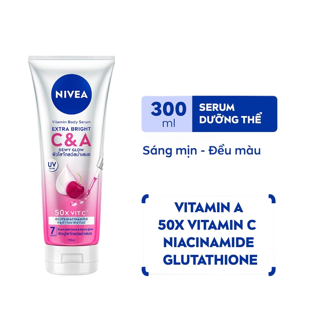Nivea Vitamin Body Serum Extra Bright C & A 300ml