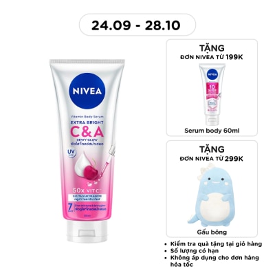 NIVEA Nivea Vitamin Body Serum Extra Bright C & A 300ml image