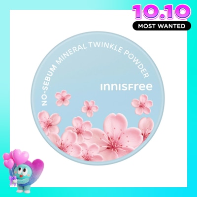 INNISFREE Phấn Phủ Dạng Bột innisfree No Sebum Mineral Twinkle Powder 5g. image