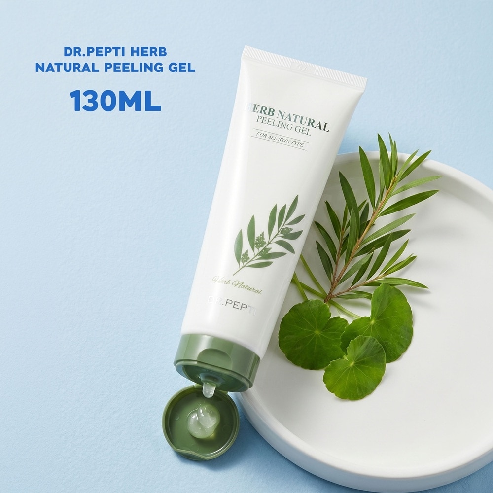 Tẩy Da Chết Thảo Dược Dr.Pepti Herb Natural Peeling Gel 130ml image