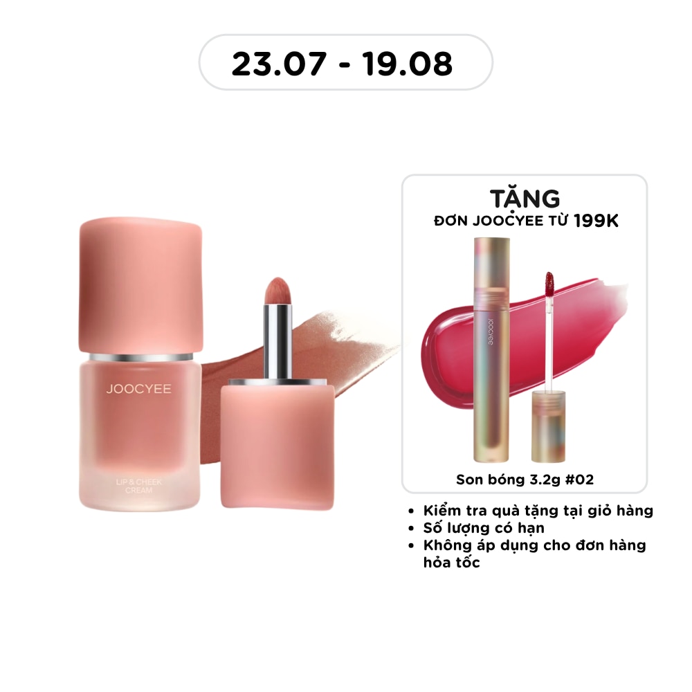 Son Và Má Hồng Kem Joocyee Multi-Purpose Cream 4.5g .#C10
