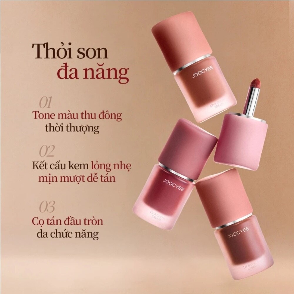 Son Và Má Hồng Kem Joocyee Multi Purpose Cream 4.5g . image