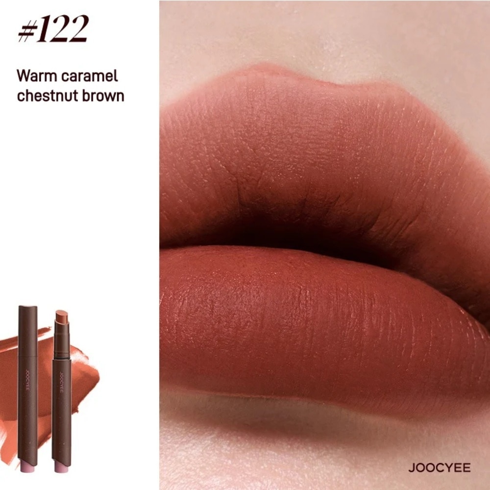 Son Thỏi Joocyee Velvet Rouge 3g .#122Umber Brown