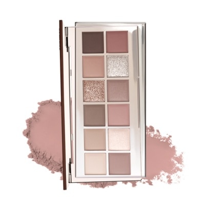 JOOCYEE - Joocyee 12 Shades Eyeshadow Palette 14g .#01 Wooden Pink