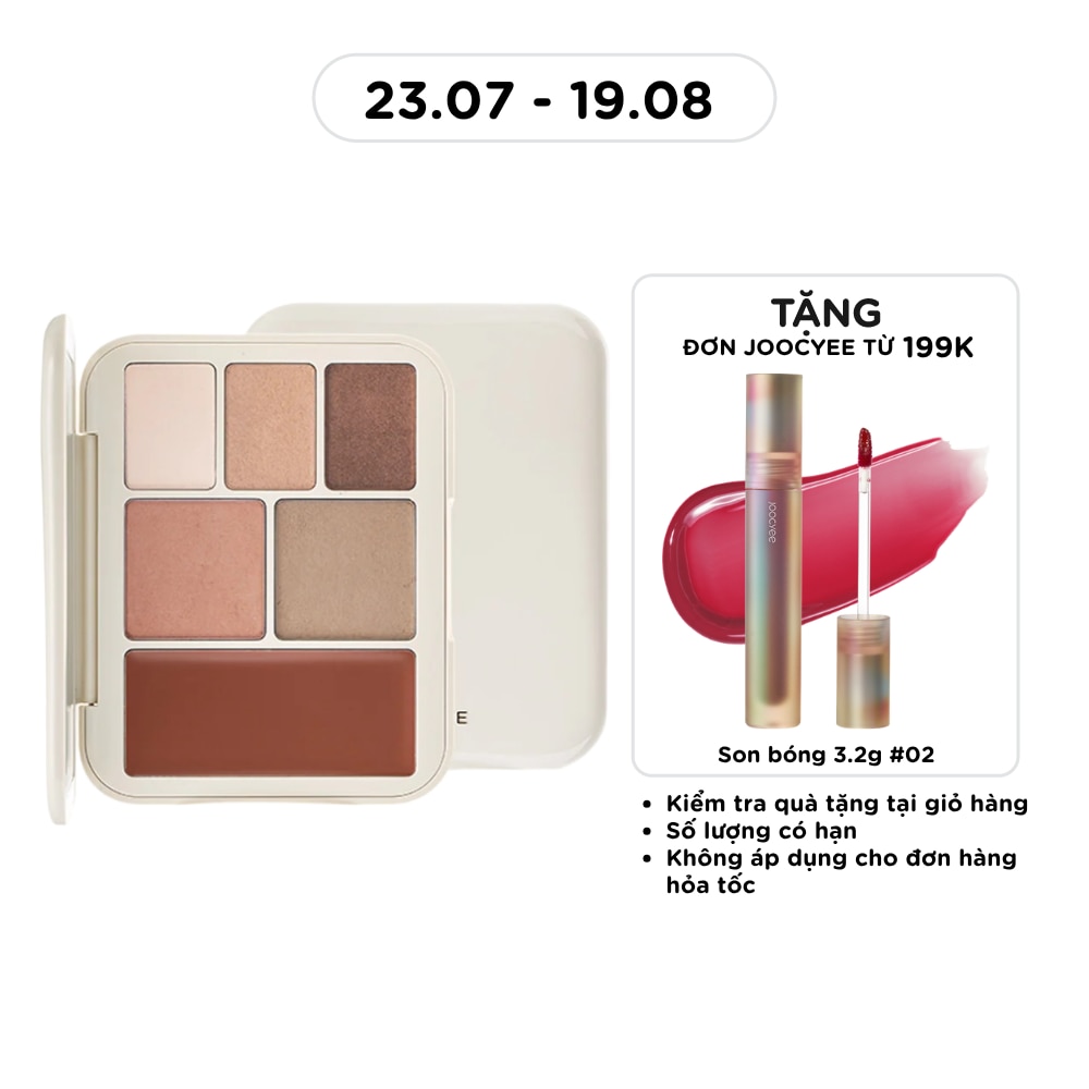 Bảng Trang Điểm Đa Năng Joocyee Lookbook Palette 13.5g .#04