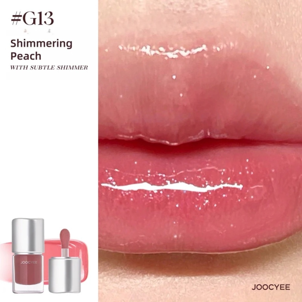 Joocyee Luminous Lip Gloss 4.5g .#G13 Shimmery Peach image