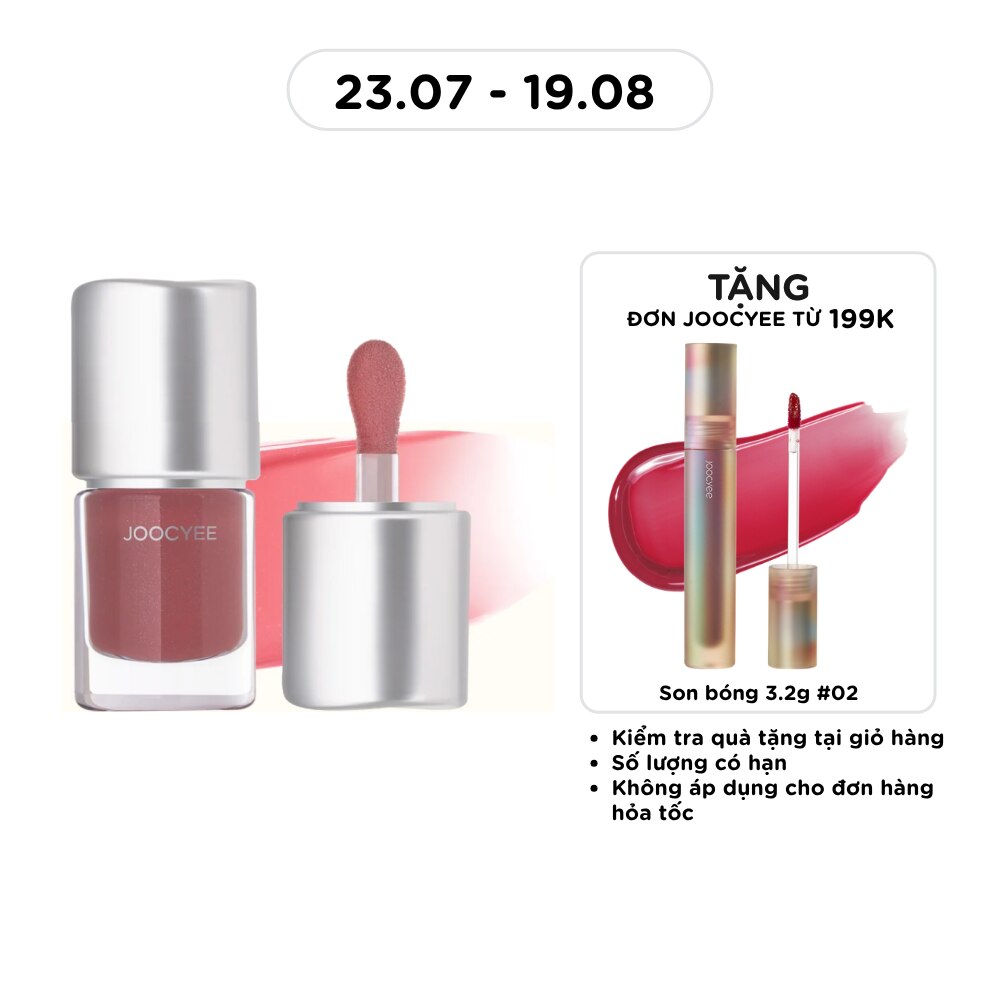 Joocyee Luminous Lip Gloss 4.5g .#G13 Shimmery Peach image