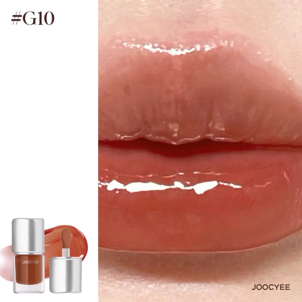 Son Bóng Joocyee Luminous Lip Gloss 4.5g .#G10 Amber Brown image