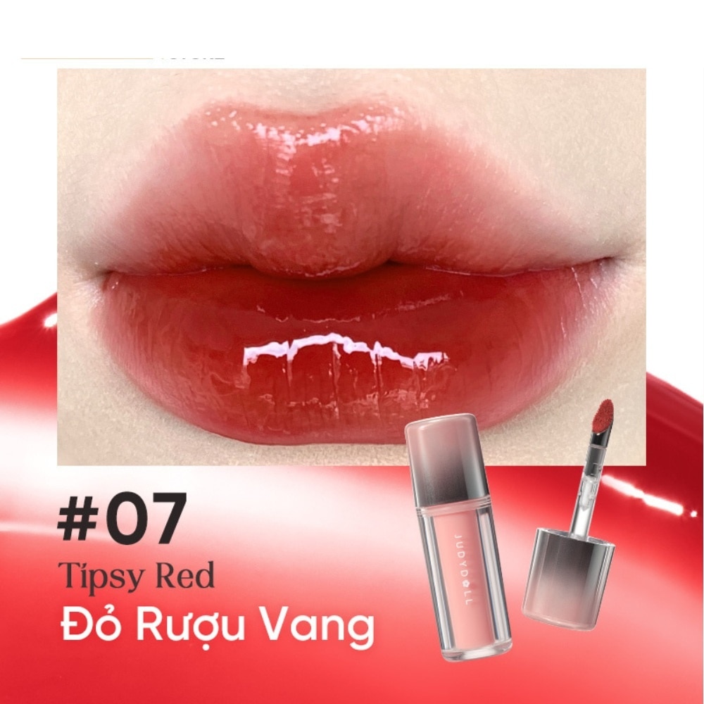 Son Bóng Judydoll Dual Flash Watery Lip Gloss 2.4g .#07 image