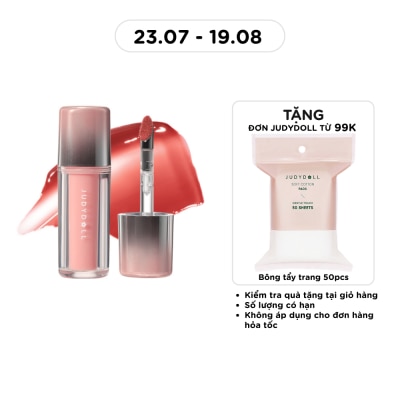 JUDYDOLL - Son Bóng Judydoll Dual Flash Watery Lip Gloss 2.4g .#09 image