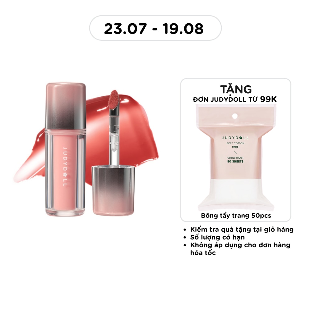 Son Bóng Judydoll Dual Flash Watery Lip Gloss 2.4g .#09 image