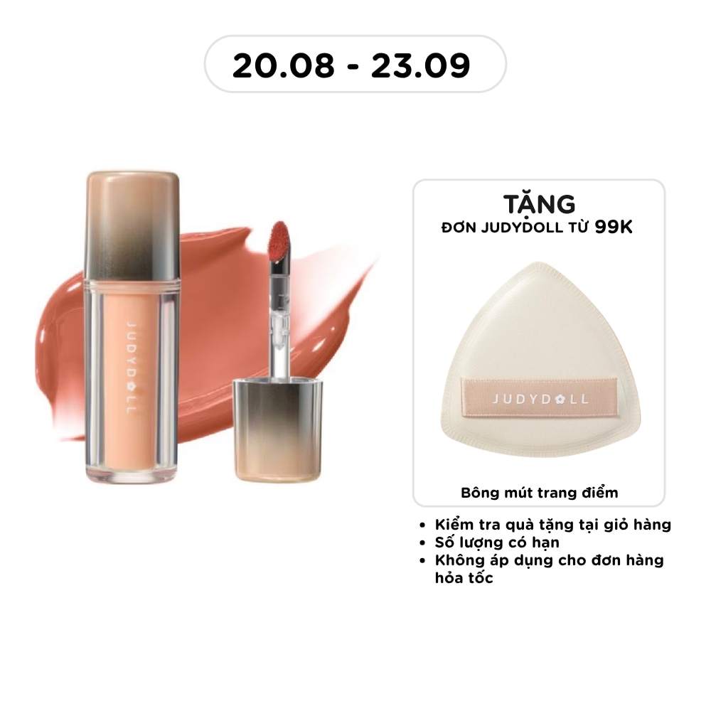 Son Bóng Judydoll Dual Flash Watery Lip Gloss 2.4g .#17 image
