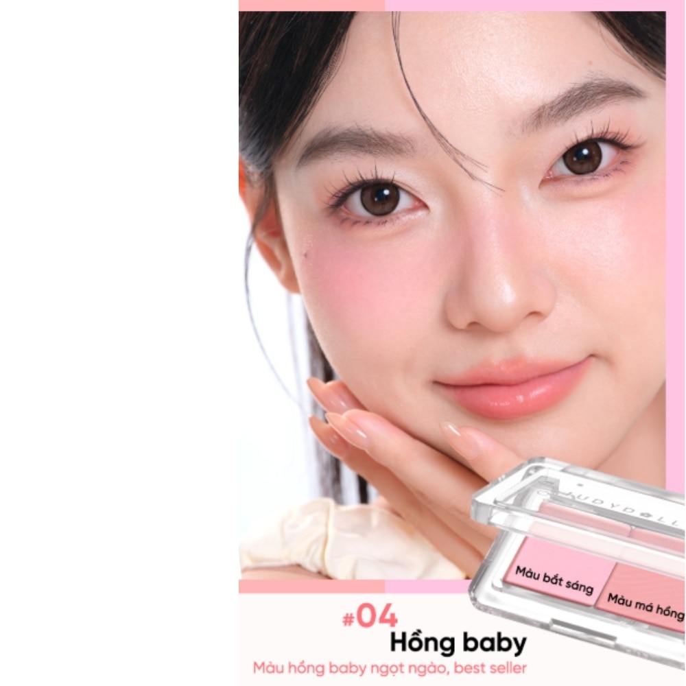 Judydoll Dual-Color Combination Blush 3.9g .#04 image