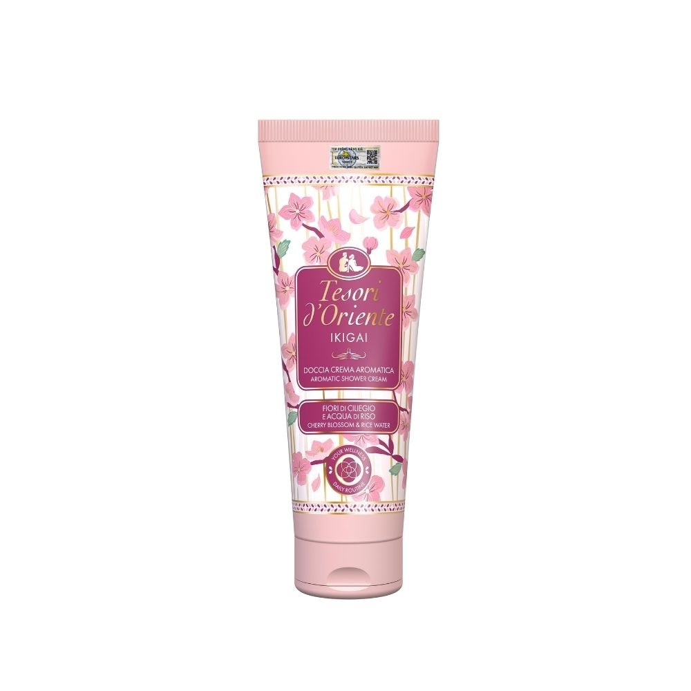 Tesori d'Oriente Ikigai Shower Cream Cherry Blossom & Rice Water 250ml