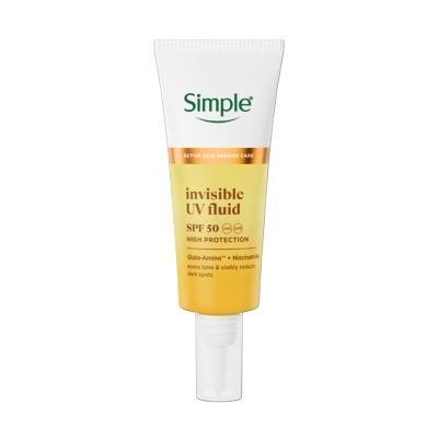 SIMPLE - Kem Chống Nắng Mỏng Nhẹ Tệp Màu Da Simple Invisible UV Fluid SPF50 PA++++ 40ml