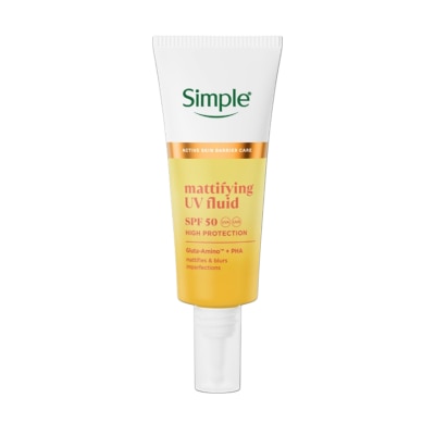 SIMPLE - Kem Chống Nắng Kiềm Dầu Thoáng Mịn Simple Mattifying UV Fluid SPF50 PA++++ 40ml