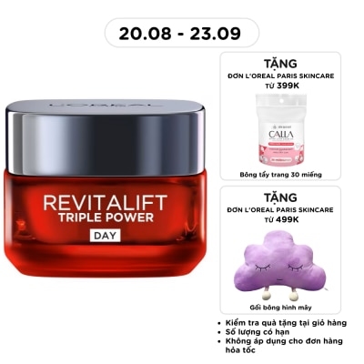L'OREAL PARIS - L'oréal Paris Revitalift Triple Power Age-Correcting Cream Day 50ml image