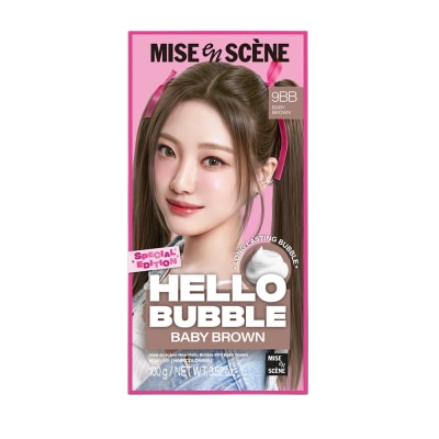 MISE EN SCÈNE - mise en scène Hello Bubble 100g .#9BB Baby Brown