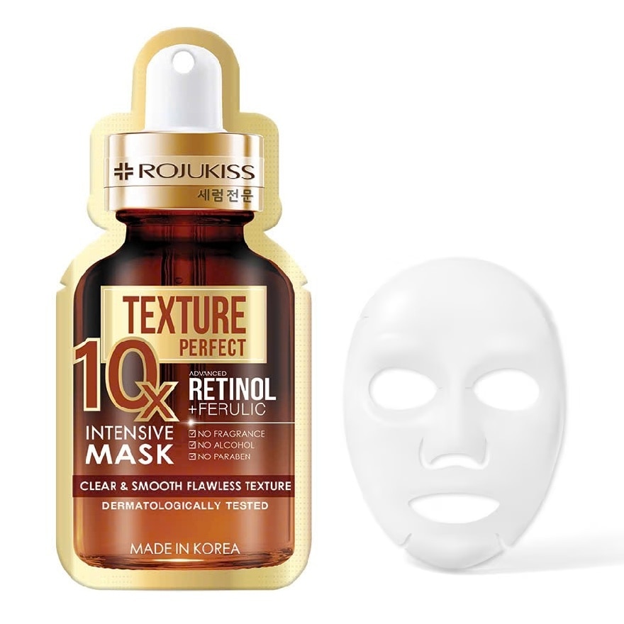 Mặt Nạ Se Khít Lỗ Chân Lông Rojukiss Perfect - Texture 10X Intensive Mask 24ml