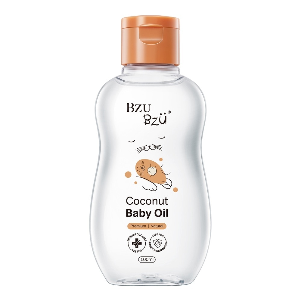 Dầu Dừa Cho Bé Bzu Bzu Coconut Baby Oil 100ml image