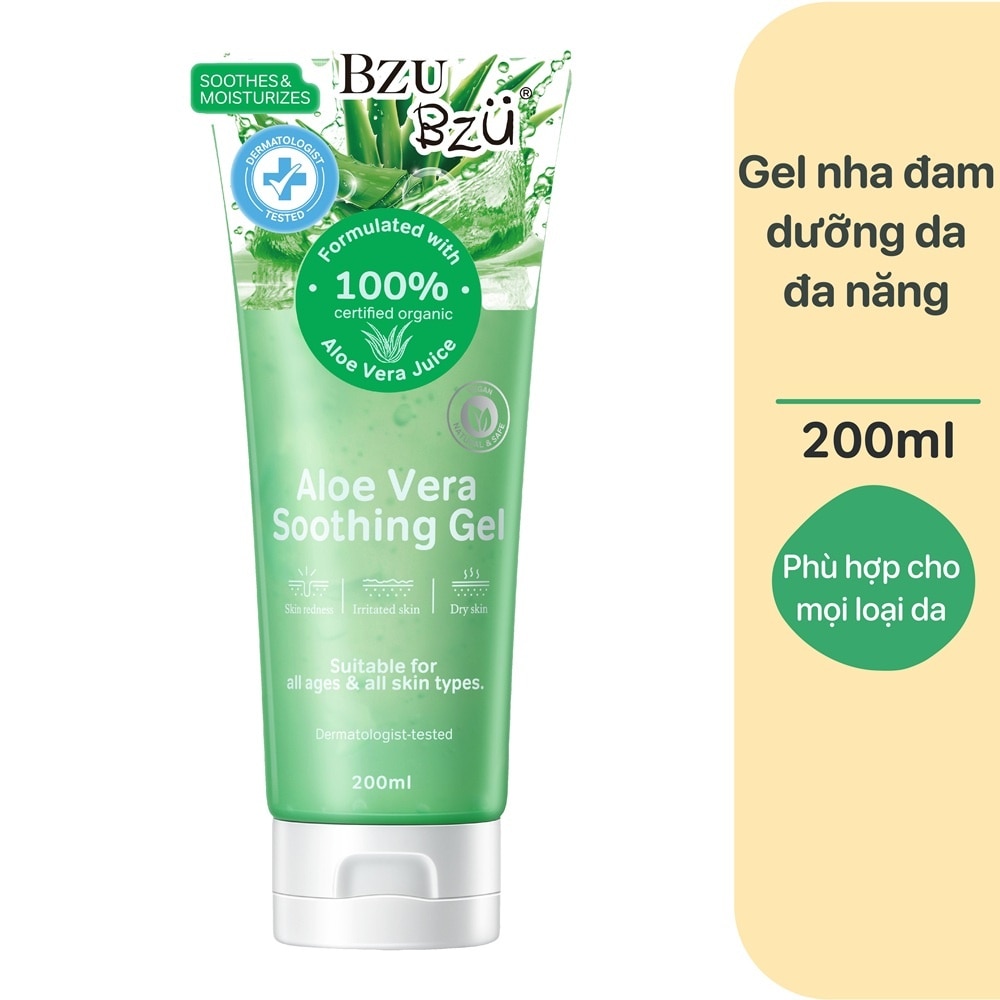 Gel Lô Hội Bzu Bzu Aloe Vera Soothing Gel 200ml image