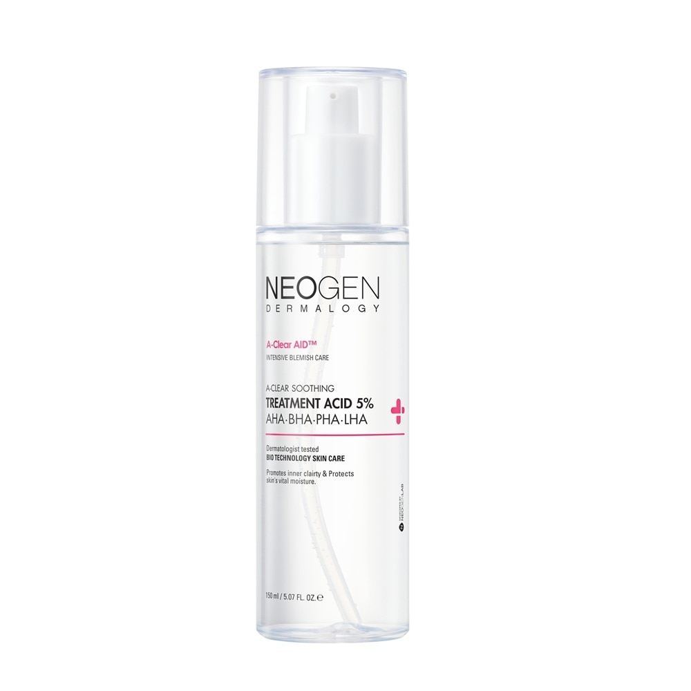 Nước Cân Bằng Neogen Dermalogy A-Clear Soothing Treatment Acid 5% 150ml image