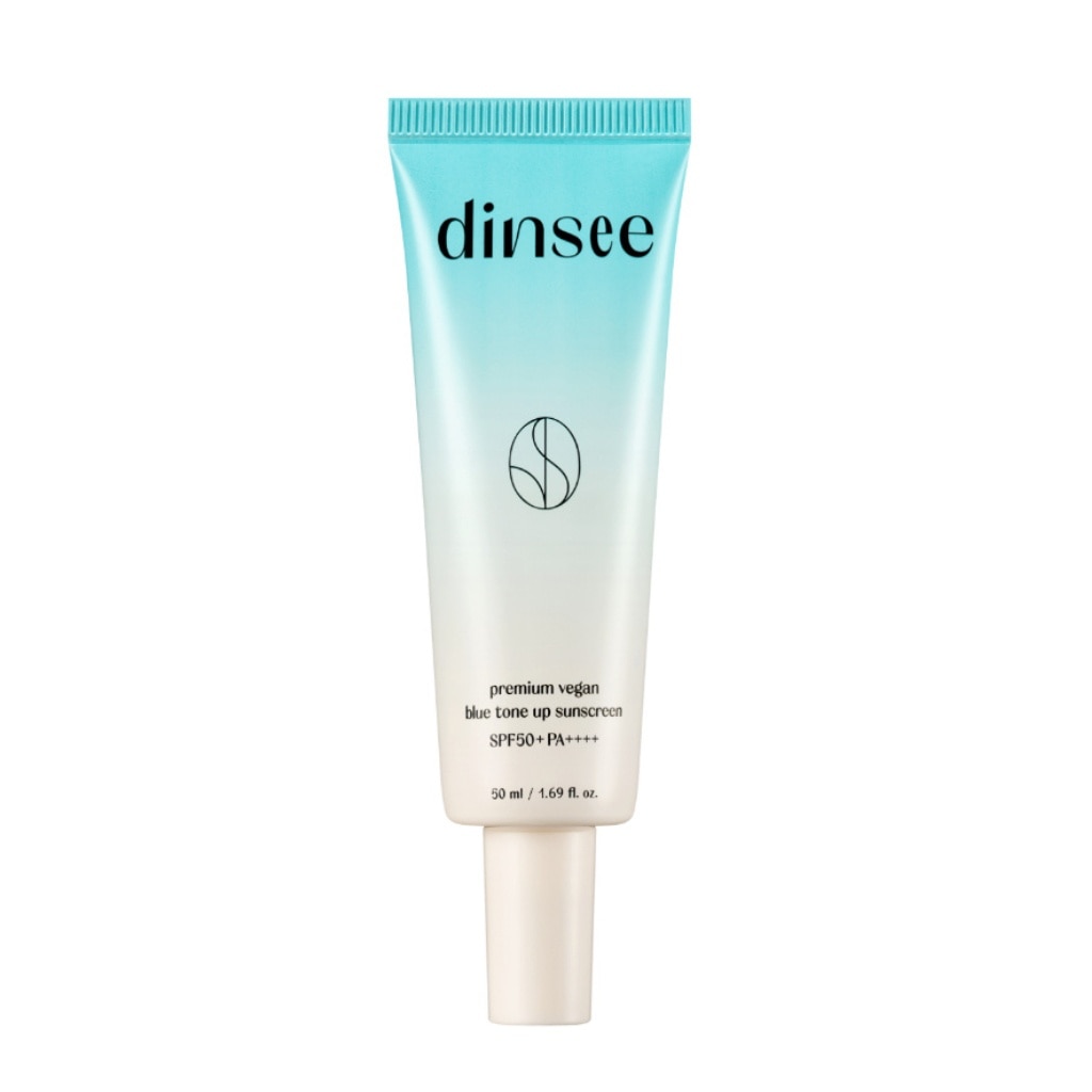 Kem Chống Nắng Nâng Tone Triệt Sắc Dinsee Premium Vegan Blue Tone Up Sunscreen SPF50+ PA++++ 50ml image